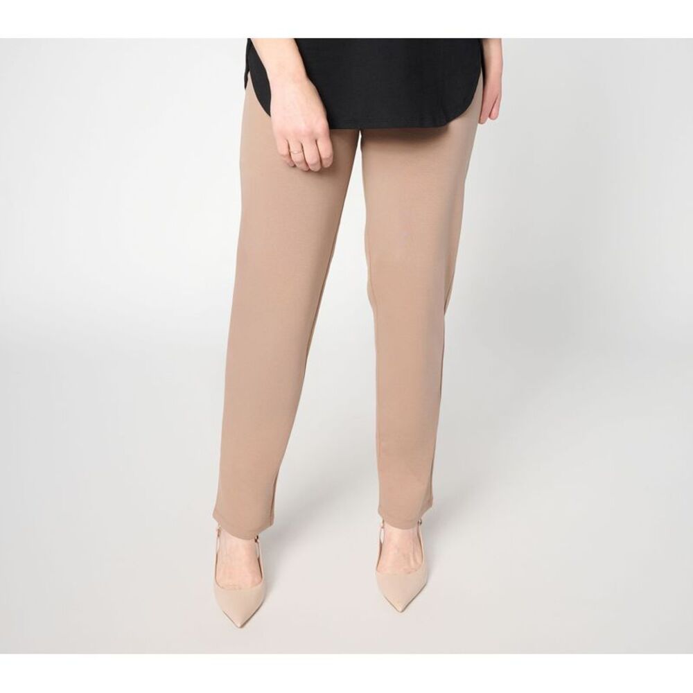 Susan Graver Women's Petite Pants PXS Make Your Selection: Weekend Brown